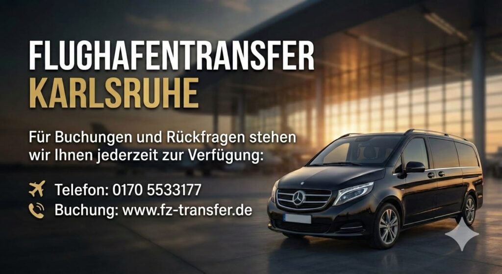 Flughafentransfer Frankfurt und Karlsruhe: Der stressfreie Weg zum Flughafen
